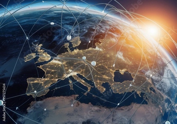 Fototapeta communication concept