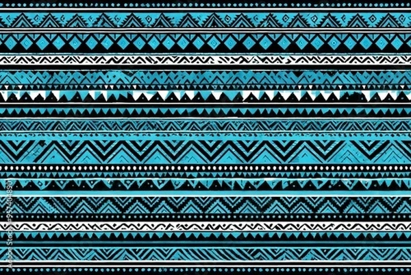 Obraz seamless knitted pattern