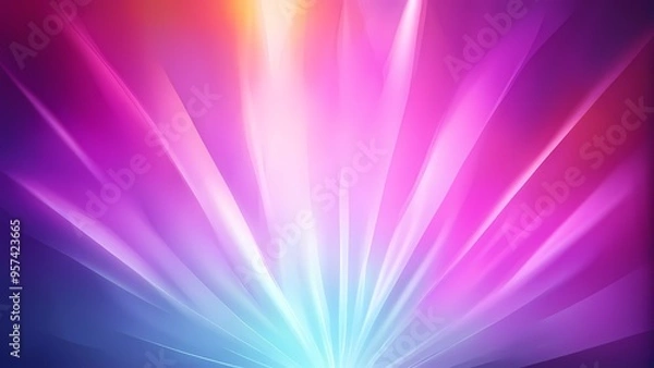 Fototapeta abstract background with rays