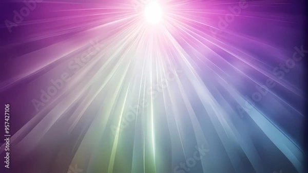 Fototapeta abstract background with rays