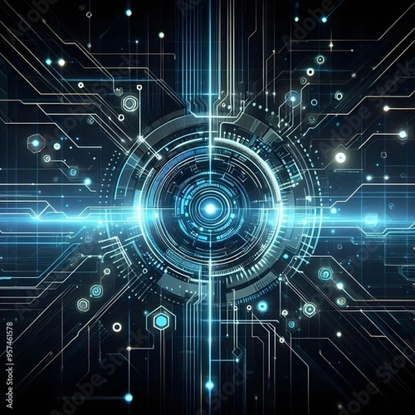 Fototapeta Tech Tapestry
