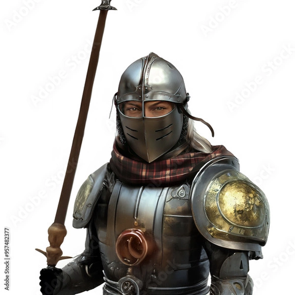 Obraz celtic druids and knights 