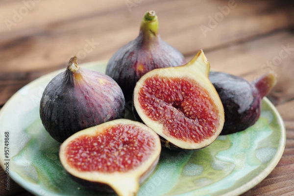 Obraz plate with figs