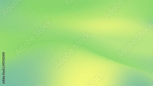 Fototapeta Gradient blur light green abstract background