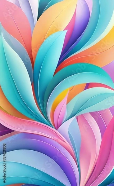 Obraz abstract colorful background