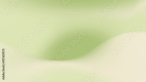 Fototapeta Gradient blur green pastel abstract background