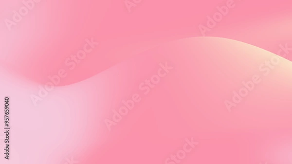 Fototapeta Gradient blur soft pink abstract background