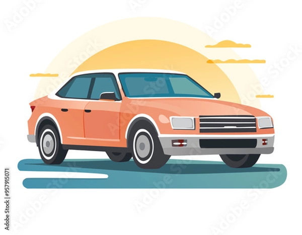 Obraz Modean creative Car logo