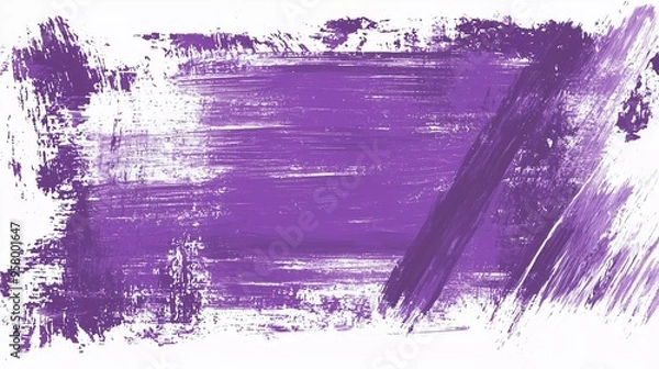 Obraz Grunge brush, nice purple strokes