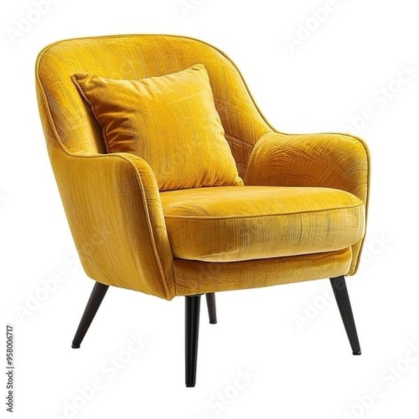 Obraz Comfortable Chair on isolated background isolated 