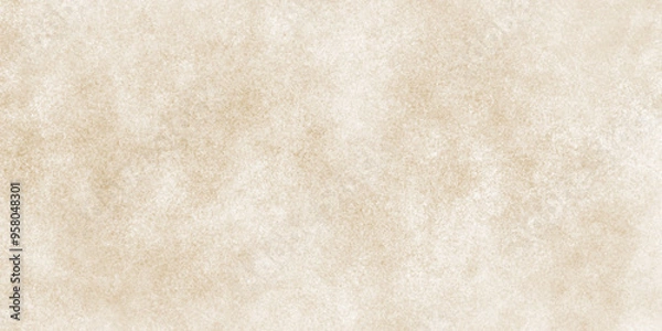 Obraz Abstract light brown grunge and empty smooth old, stained paper texture background design. vintage paper texture old parchment paper design. cement concrete smooth wall texture. brown paper texture.