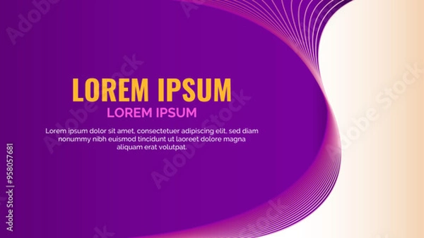 Fototapeta Abstract colourful background vector template design