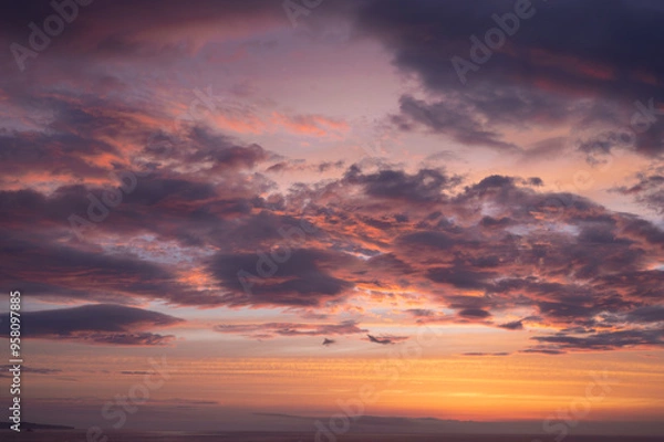 Fototapeta 美しい朝焼け