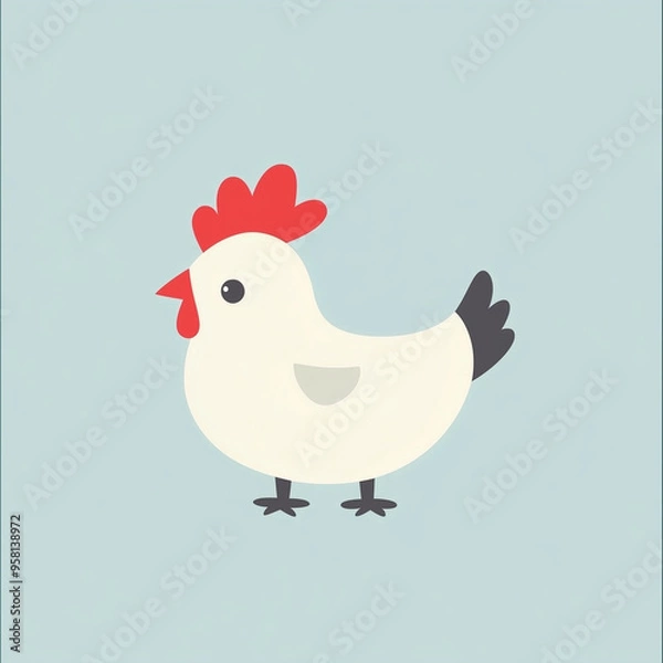 Obraz Chicken clipart