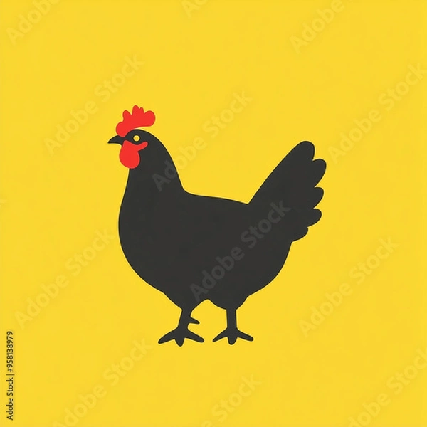 Obraz Chicken clipart