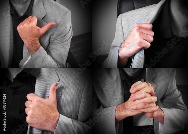 Obraz Język ciała człowieka