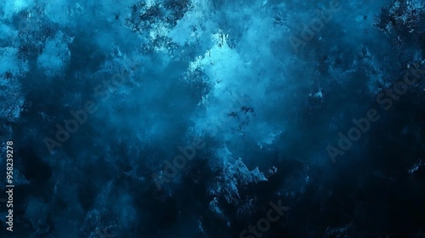 Fototapeta Abstract Blue Textured Background