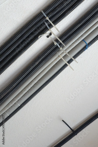 Obraz Laid protection hose for electrical wires
