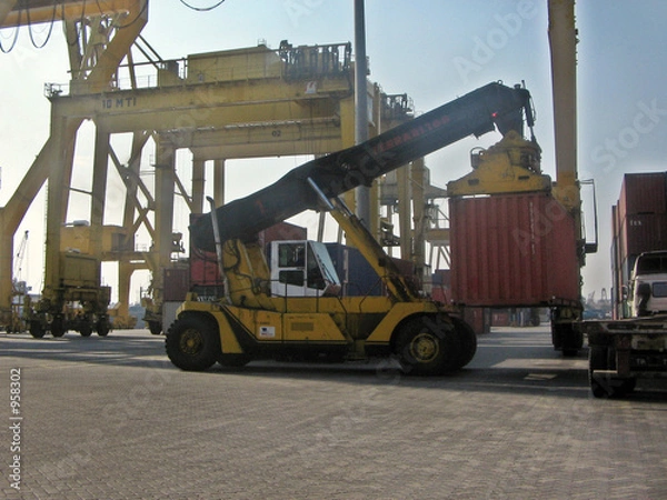 Obraz container terminal