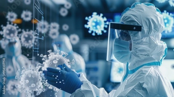 Fototapeta Innovations in healthcare systems spurred by the COVID-19 pandemic