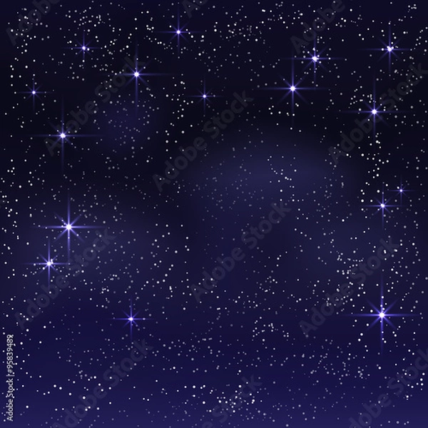 Obraz Night starry sky