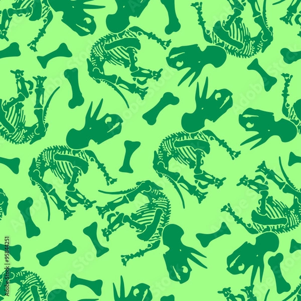 Obraz Triceratops bones.