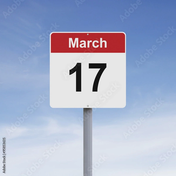 Fototapeta March Seventeen
