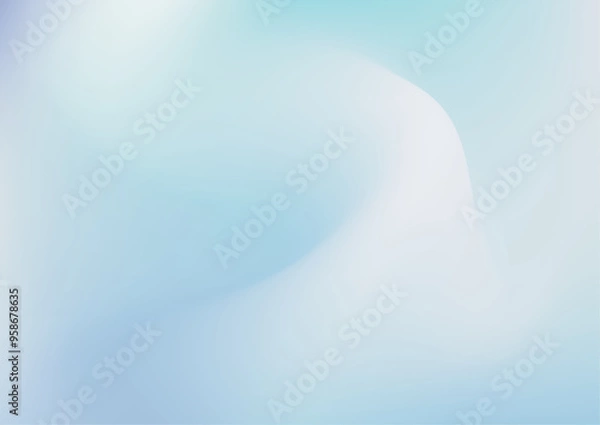 Obraz 爽やかな淡い青色のツイストグラデーション背景素材