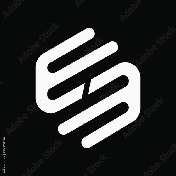 Obraz EB Logo Design , Vector Design 