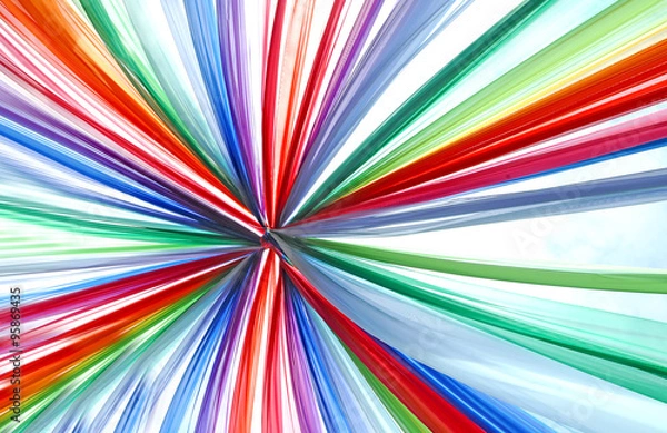 Obraz colored fabrics