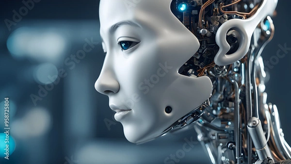 Obraz Futuristic AI Image