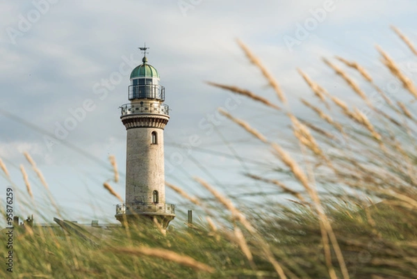 Obraz Lighthouse of Warnemuende in Rostock