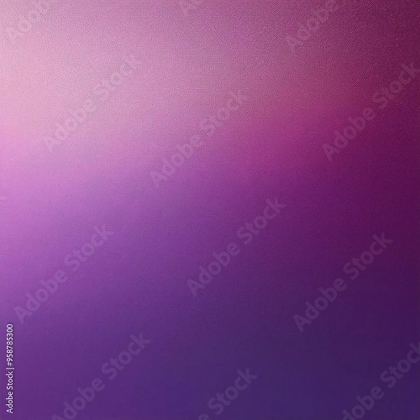 Fototapeta  Gradient with Grainy Texture, Moving from Plum Purple to Soft Mauve