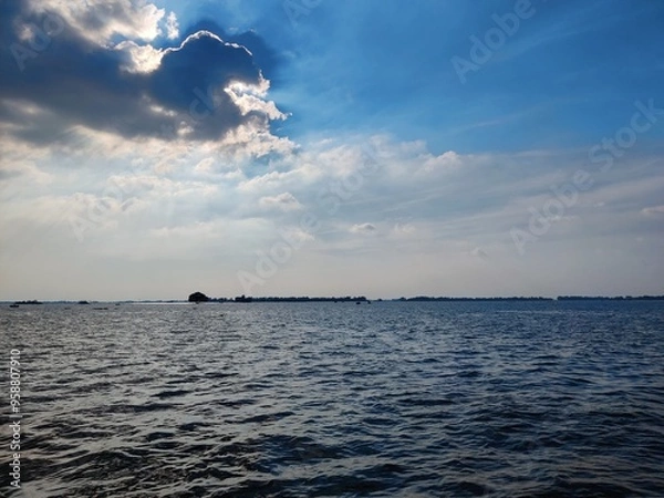 Obraz sea and clouds