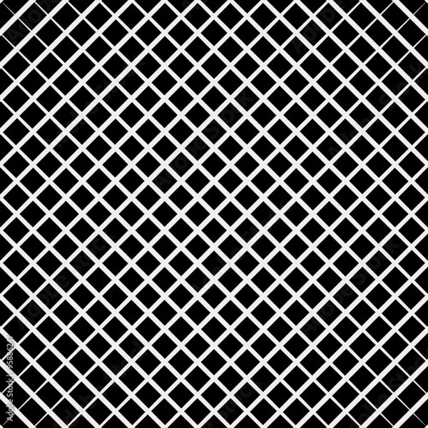 Obraz Vector seamless pattern. Modern stylish texture. Repeating geometric tiles with diagonal lines - stock vector