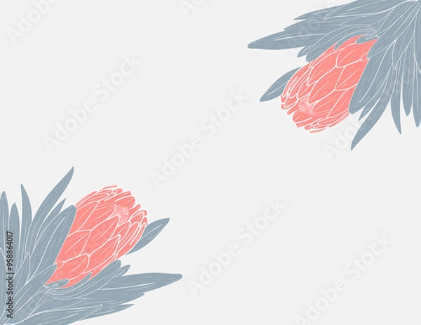 Obraz Floral background design