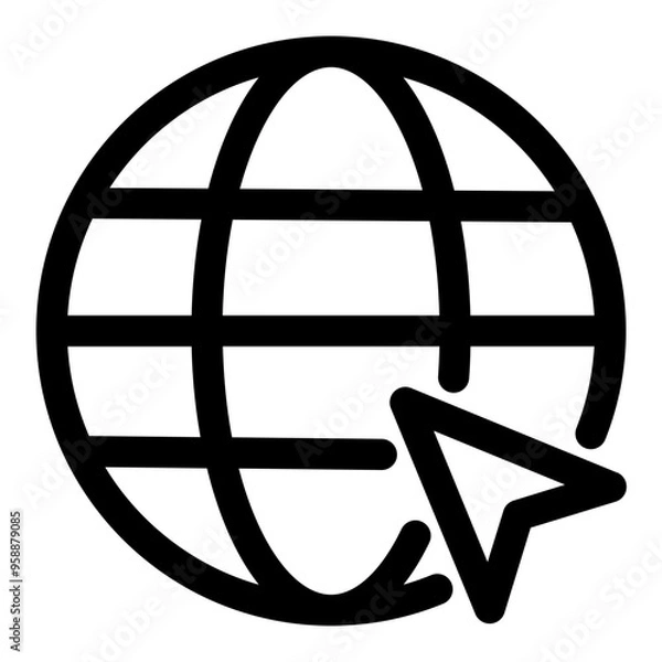 Fototapeta Website Icon