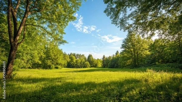 Obraz Tranquil Green Meadow