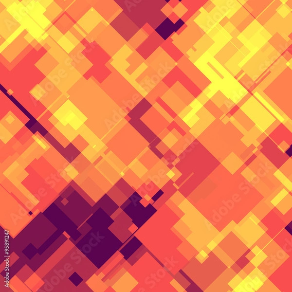 Obraz Abstract cube background