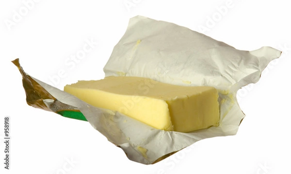 Fototapeta block of butter