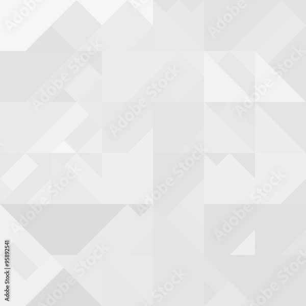 Obraz White triangle background