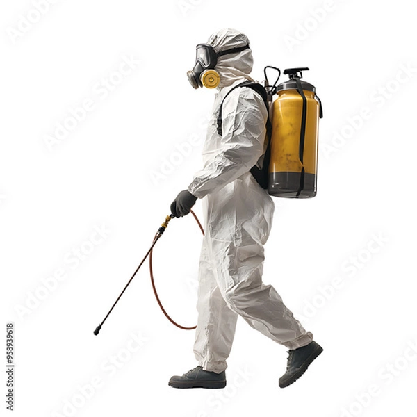 Obraz pest controller standing png
