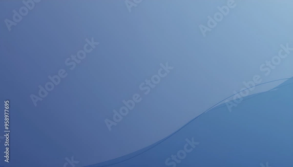 Fototapeta A minimalist and simple wallpaper with soft colors, simplicity and elegance with minimalistic wave lines and calming colors. creating a comfortable atmosphere. Created With Generative AI  