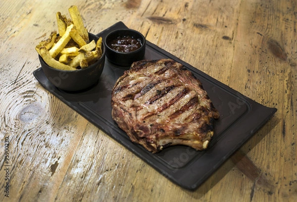 Obraz steak barbacoa