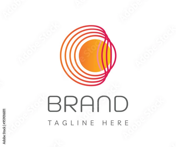 Obraz Letter C logo icon design template elements. Usable for Branding and Business Logos.
