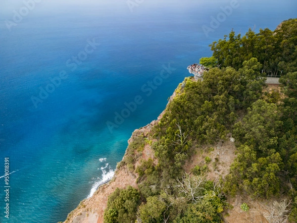 Fototapeta Cabo Girão - viewpoint located along the southern coast of the Madeira Island