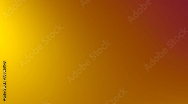 Fototapeta Trendy autumn colour palette golden orange light brown maroon hue abstract gradient background texture web template design 