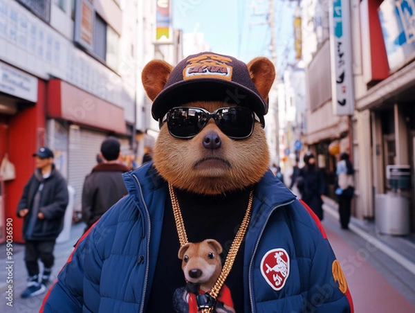 Obraz A bear is where