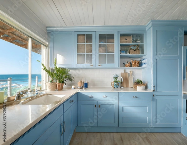 Obraz modern kitchen interior