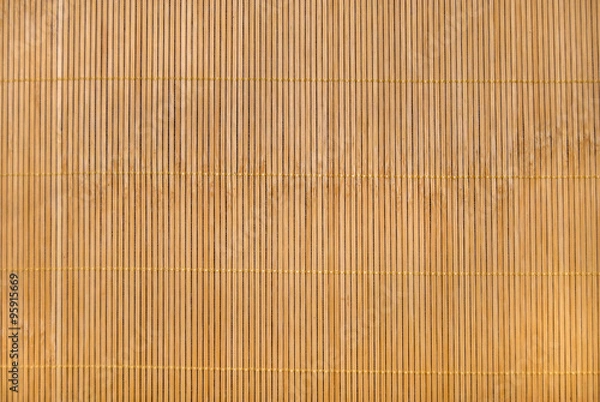 Fototapeta Bamboo mat as abstract texture